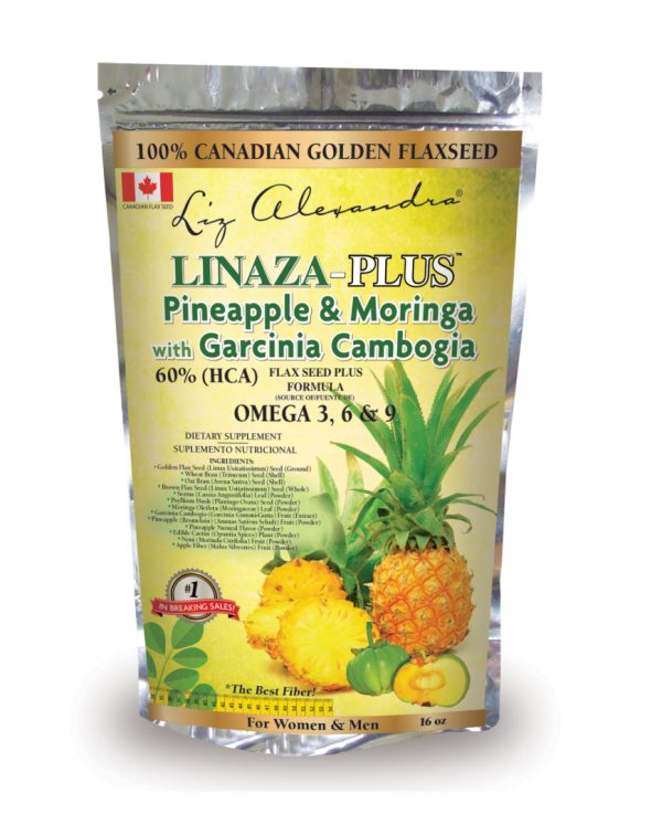 Liz A. Linaza Plus with Pineapple, Moringa & Garcinia Cambogia 16 oz
